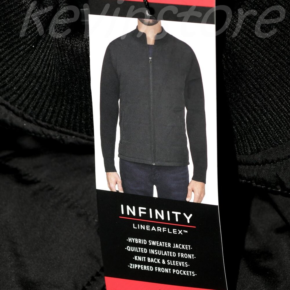 INFINITY Men mixed‎ media jacket